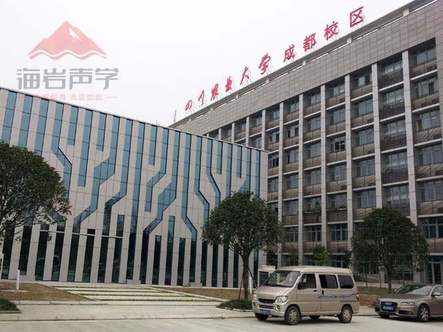 四川農(nóng)業(yè)大學(xué)多功能集會廳建筑聲學(xué)改造