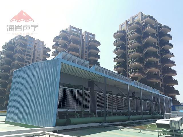 七一國(guó)際廣場(chǎng)商業(yè)屋面設(shè)備降噪工程