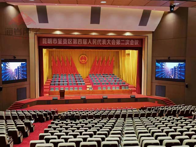 昆明市呈貢區文體藝術(shù)中心大劇場(chǎng)聲學(xué)裝修項目